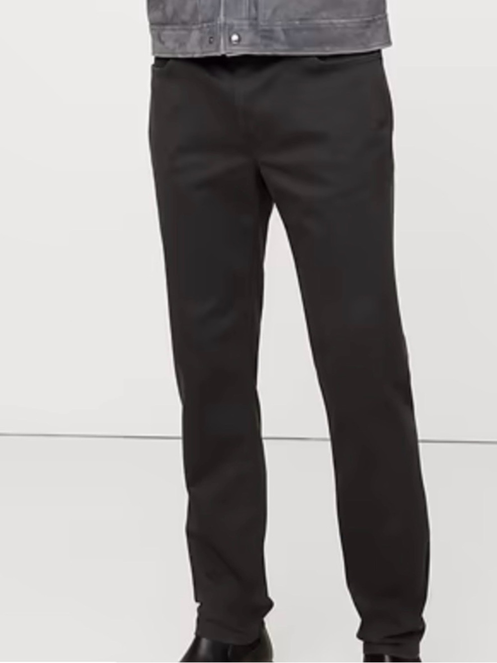Banana Republic Athletic Tapered Fit Men’s Traveler Pants - Slate Grey 34x34